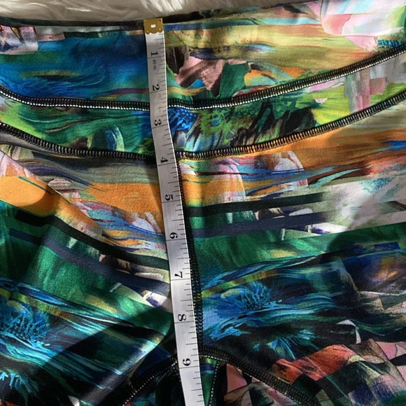 Lucy Leggings Blurred Floral Sz. Large - Picture 5 of 7